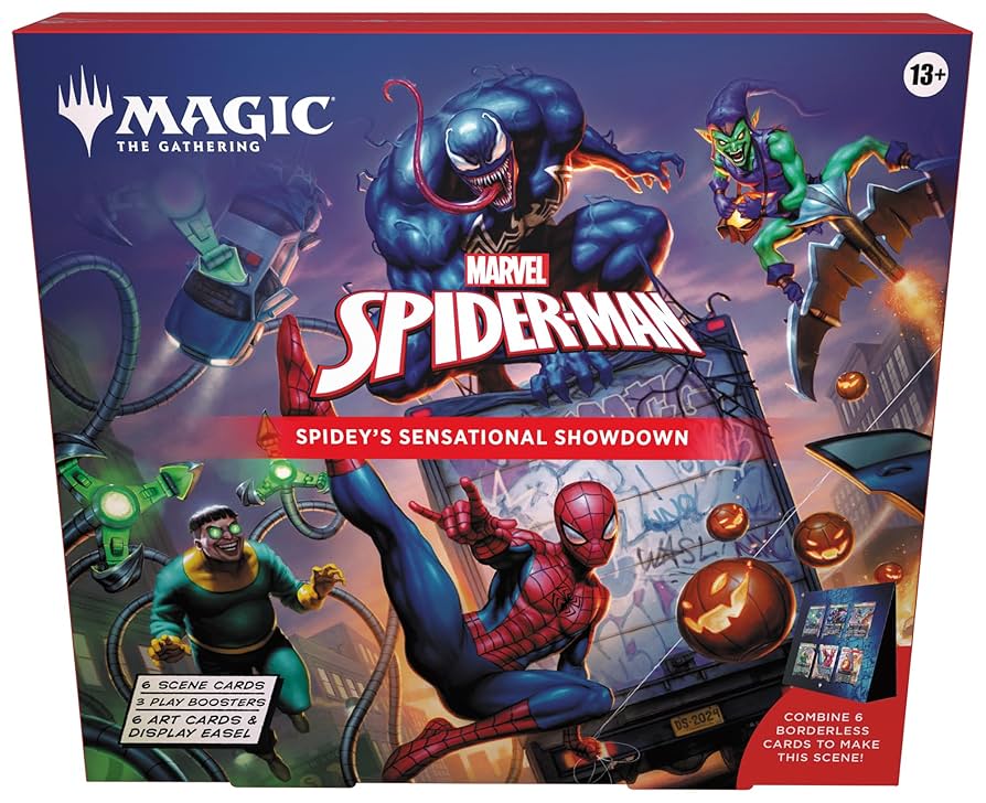 Magic the Gathering Spider-Man Scene Box